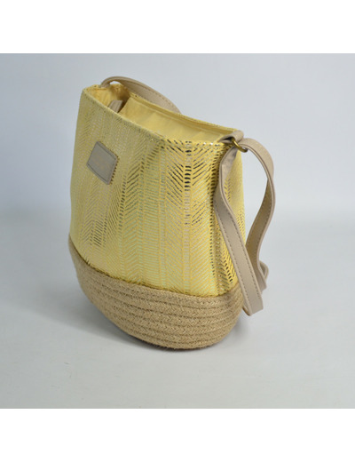 Le Voyage en Panier Carlton Sac Trotteur Jaune Lacté