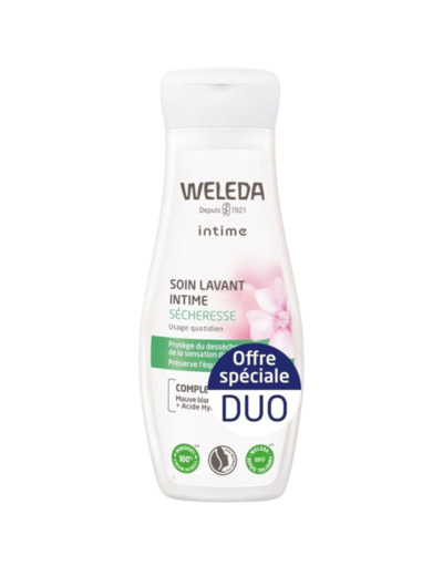 WELEDA SOIN LAV INTIME SECHERESSE 2X200ML