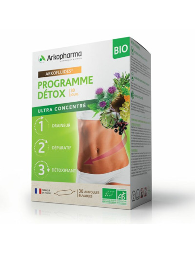 AKF PROG DETOX COFFRET 3 X 10 AMP.