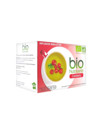 BIONUTRISANTE INFUS CRAMBERRY 20