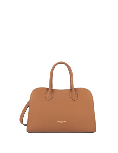 Lancaster Toro Hopper Sac Porté Main En Cuir De Taurillon 572-121 Camel