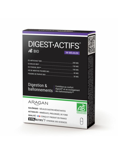 DigestActifs Bio 30 gélules Synactifs