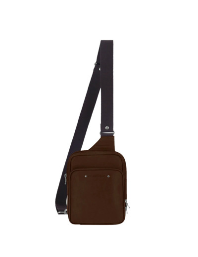 Ateliers Fourès Baroudeur Sacoche Homme Cuir Euripide F9404 Cognac