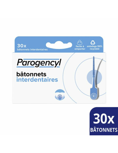 Bâtonnets interdentaires x30 Parogencyl