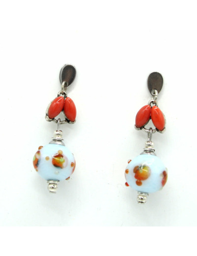 Boucles d'oreilles Azurela