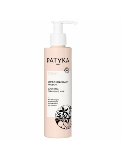 Lait démaquillant Apaisant 200ml Clean Patyka