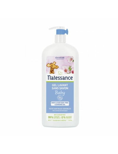 NATESSANCE BEBE GEL LAVANT FL500ML