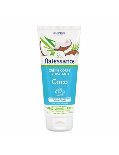 Creme Corps Hydratante 200ml Coco Natessance