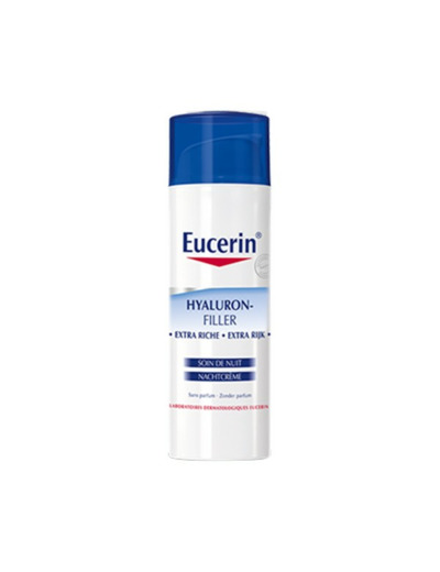 Soin De Nuit 50ml Hyaluron-Filler Extra Riche Eucerin