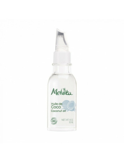 Huile De Coco Nourrissante Bio Cheveux Secs Et Abimes 50ml Melvita