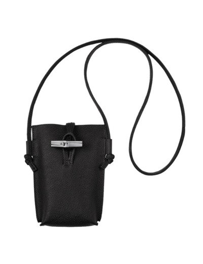 Longchamp Roseau Pochette téléphone Noir