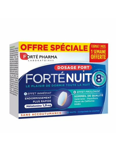 FORTE PHARMA FORTENUIT 8H CPR30