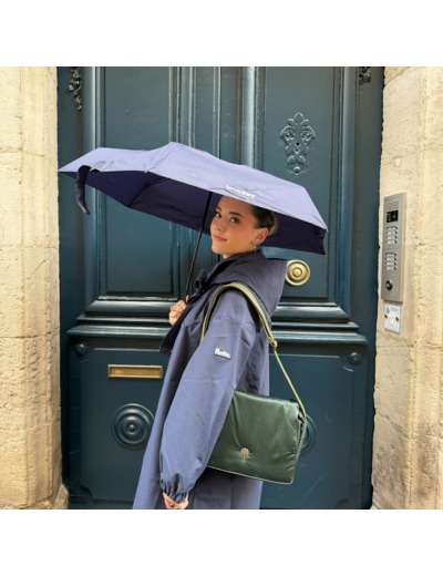 Imperméable Flotte couleur indigo
