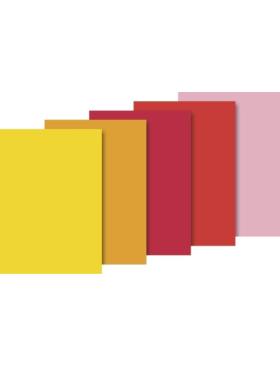 Papier de soie - Camaïeu rouge