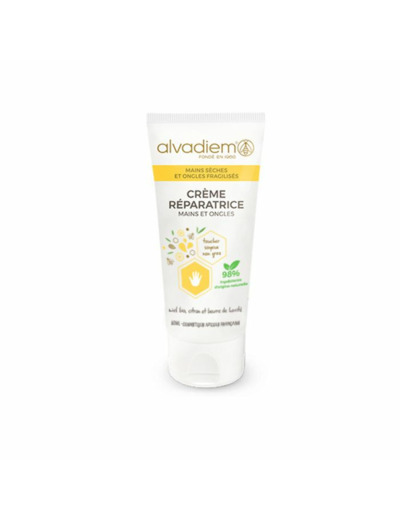 Creme Reparatrice Mains Seches Et Ongles Fragilises 50ml Alvadiem