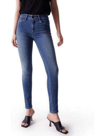 DESTINY SKINNY MEDIUM DARK WASH