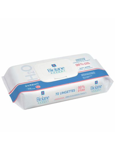 Lingettes Nettoyantes Douces Bebe X72 Lingettes Biolane