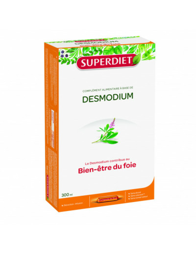 Desmodium 20 Ampoules De 15ml Superdiet