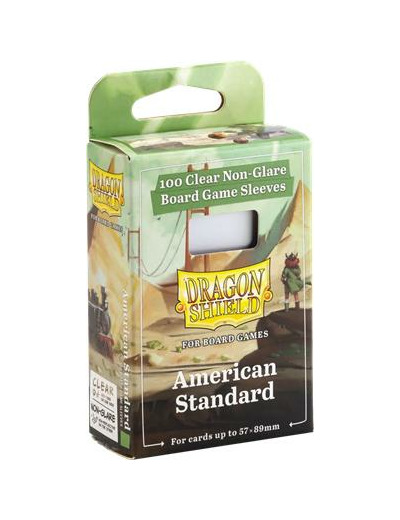 100 Dragon Shield : American Standard 57x89mm