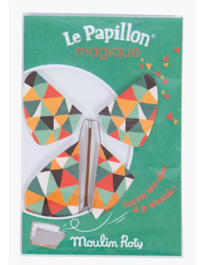 Marque page Papillon magique Kaléidoscope