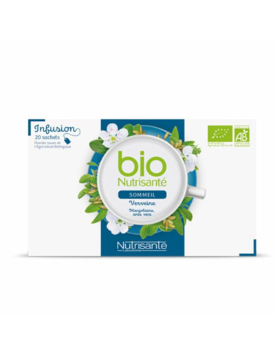 Bio Infusion Sommeil 20 Sachets Nutrisante