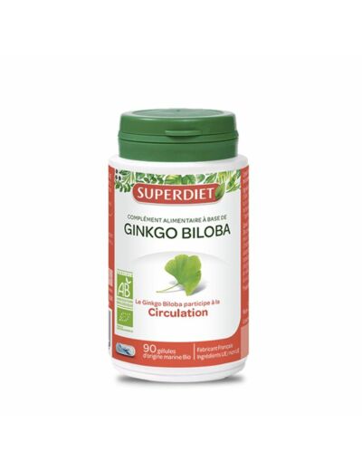 SUPERDIET GINKGO BIO GELU90