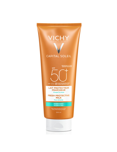 Lait Hydratant Fraicheur Spf50+ 300ml Capital Soleil Vichy