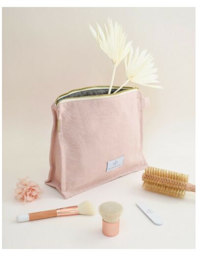 Trousse de Toilette Vieux Rose