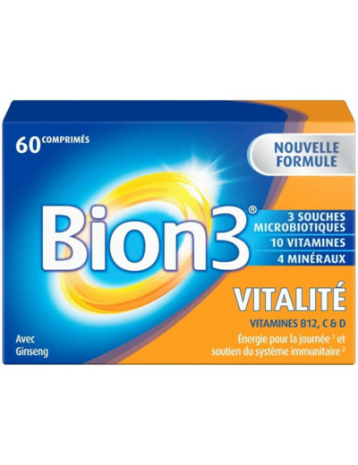 Vitalité 60 Comprimes Bion 3