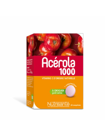 Acérola 1000 60 comprimés Nutrisante