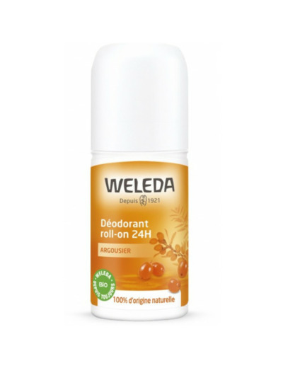 Deodorant Roll-on 24h 50ml Argousier Weleda