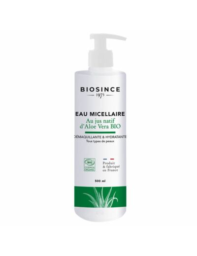 GRAVIER EAU MICELLAIRE ALOE BIO FL500ML