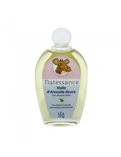 Huile D'amande Douce Pour Toute La Famille 100 ml Natessance