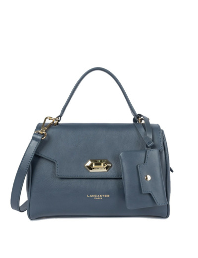 Lancaster Mademoiselle Grace Sac A Main 572-104 Bleu Mer