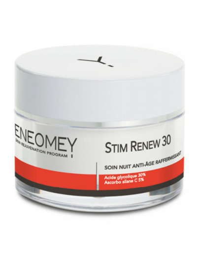 Stim Renew 30 Soin Nuit Anti-age Raffermissant 50ml Eneomey