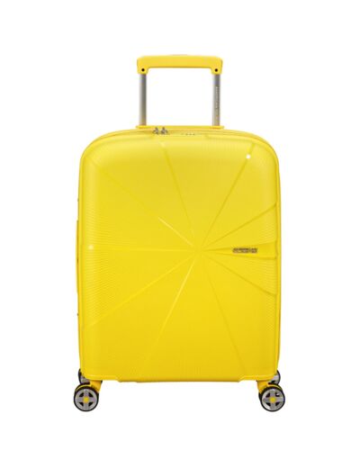 American Tourister Starvibe 55 cm Valise Extensible TSA 4 Roues Electric Lemon