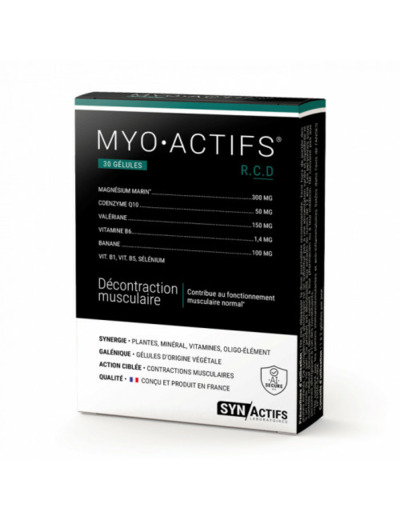 ARAGAN SYNACTIFS MYOACTIF 30 GELULES