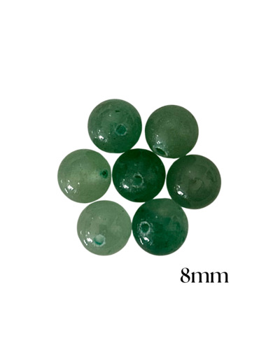 PERLES AVENTURINE VERTE