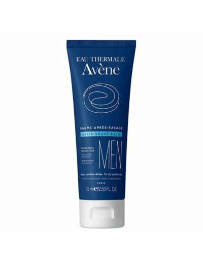 Baume Apres-rasage 75ml Homme Peaux Sensibles Seches Avène