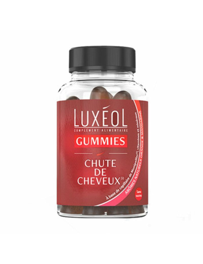 LUXEOL CHUTE DE CHEVEUX 60 GUMMIES