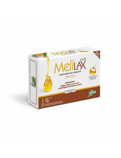 Melilax Adulte 6 Microlavements 10g Gastro-intestinale Aboca