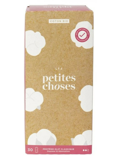 Protège Slip Classique Coton Bio Boîte de 30 Les Petites Choses