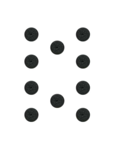 10 socles 25mm