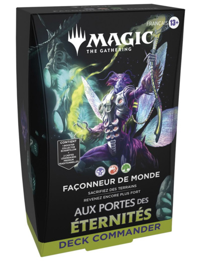 MTG: Edge of Eter. Commander Deck FR Noir/Rouge/Vert