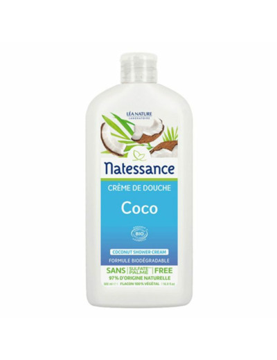 Creme De Douche Bio 250ml Coco Natessance