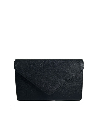 Farfouillette Pochette De Mariage Brillante Noir