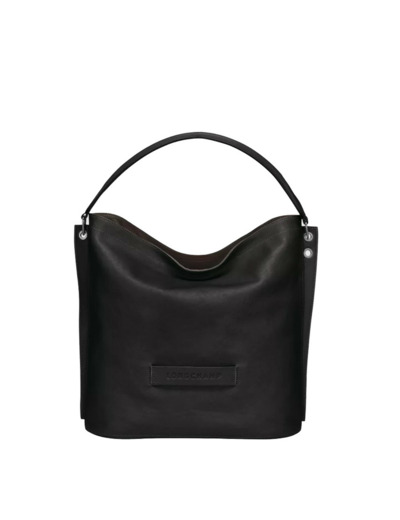Longchamp 3D Sac Porté Epaule Cuir L Noir