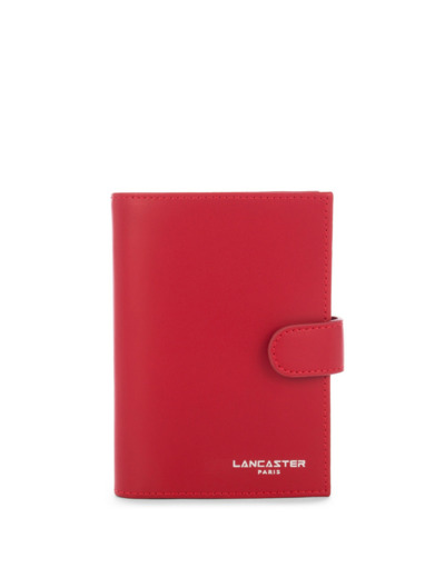 Lancaster Smooth Porte cartes 137-15 Rouge