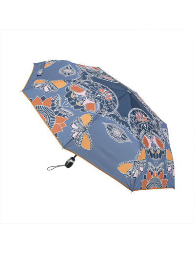 Piganiol Mandala Parapluie Femme Pliant Papillons