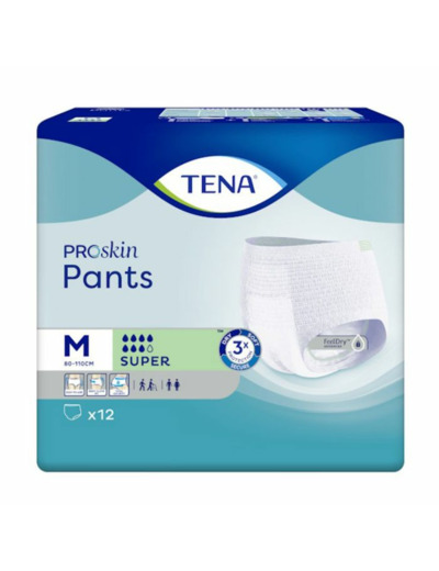 TENA EXPERT PANTS SUP MED 12